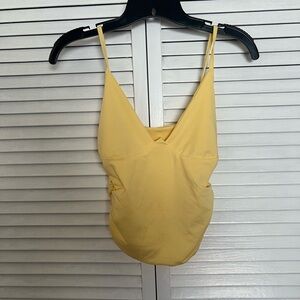 SHEIN Yellow Tank Top